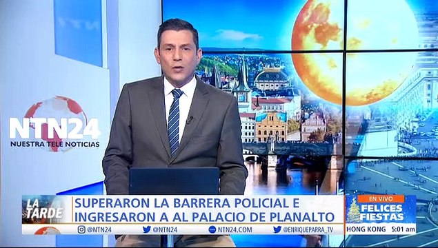 Paulo abravo, analista político habló en La Tarde de NTN24 respecto a la invasión de simpatizantes del expresidente Bolsonaro en las tres sedes gubernamentales de Brasil.
