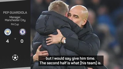 Unless you have Messi, you need time - Pep on Potter's Chelsea