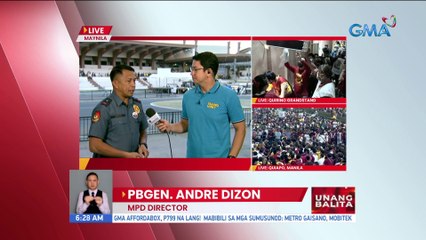 Panayam kay PBGen. Andre Dizon, MPD Director (January 09, 2023) | UB