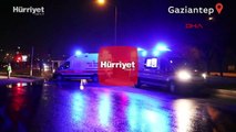 Gaziantep'te, servis minibüsü ile otomobil çarpıştı: 10 yaralı