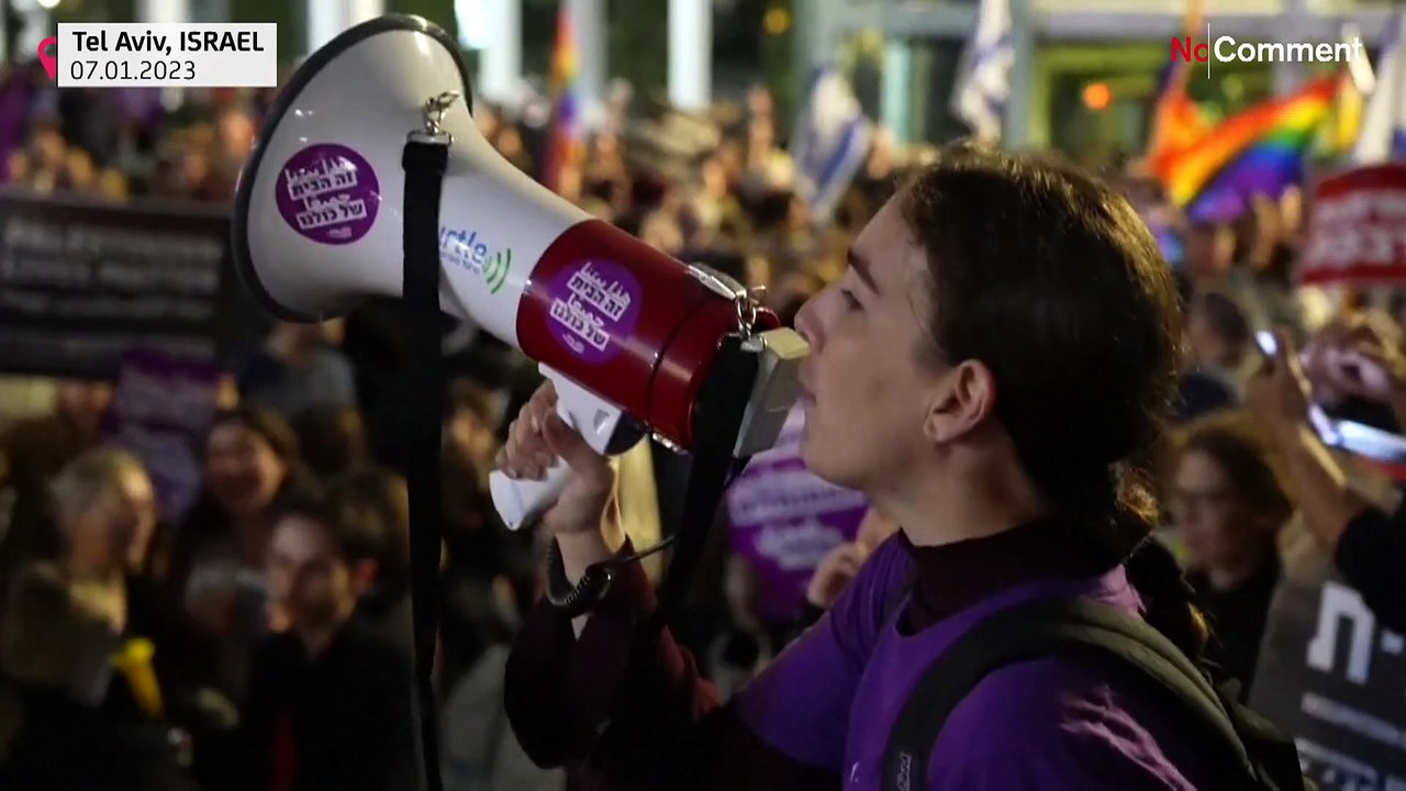Tausende protestieren in Tel Aviv gegen die neue israelische Regierung