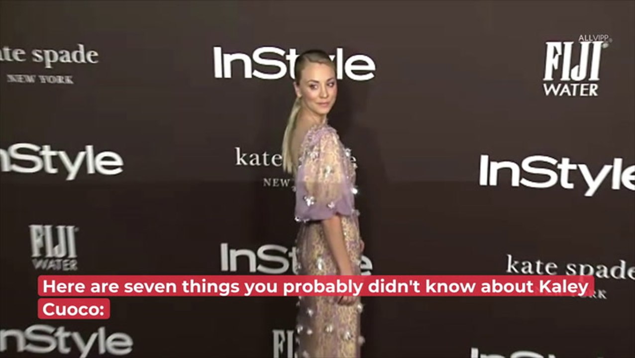 7 Things You Didn't Know About Kaley Cuoco