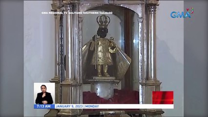 Kapistahan ng Sto. Niño sa Batangas City, pinaghahandaan na | UB