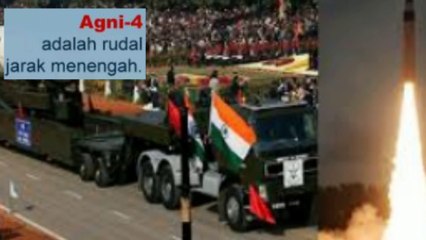Rudal Balistik Berkemampuan Nuklir Agni-4 Sukses Diuji Coba India