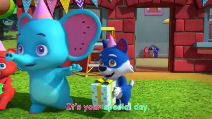Happy Birthday Song _ CoComelon Animal Time _ Animal Nursery Rhymes
