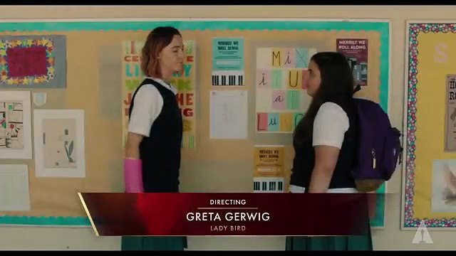 Guillermo del Toro wins Best Directing for The Shape of Water at the 90th Oscars (2018) Guillermo del Toro élu meilleur réalisateur pour La forme de l'eau aux 90e Oscars