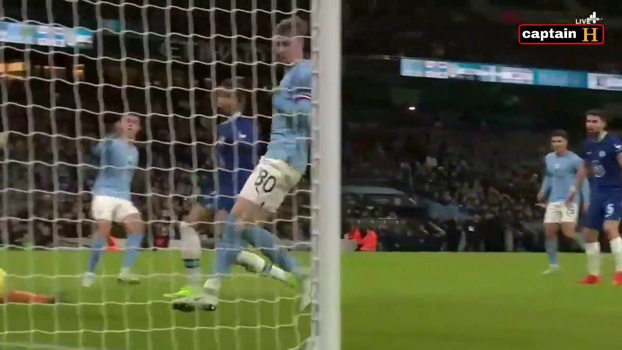 ملخص مباراة مانشستر سيتي وتشيلسي 4-0 --