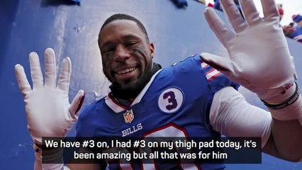 Emotions run high as Bills score on first play in return to action