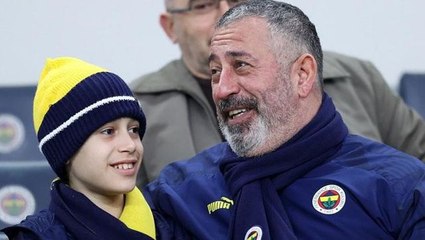 Oğluyla maça giden Cem Yılmaz'dan dikkat çeken derbi yorumu