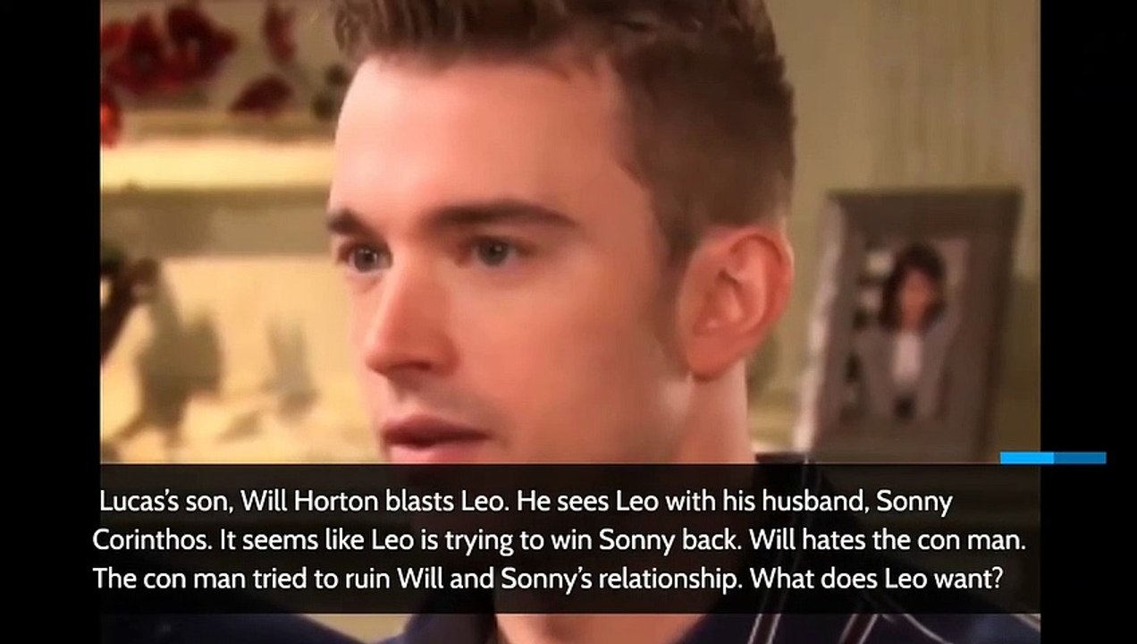 Days of our Lives Spoilers_ Lucas's Statesville Visit in search of Revenge Lands
