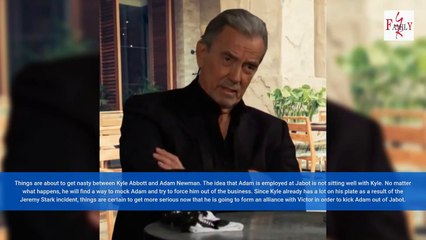 Victor Disgusting Decision With Kyle Lose Adam Everything Young and the Restless