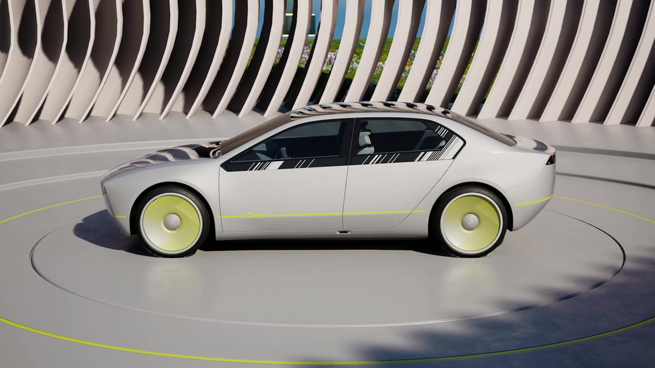 Der BMW i Vision Dee - Reduziertes Design im Exterieur und Interieur