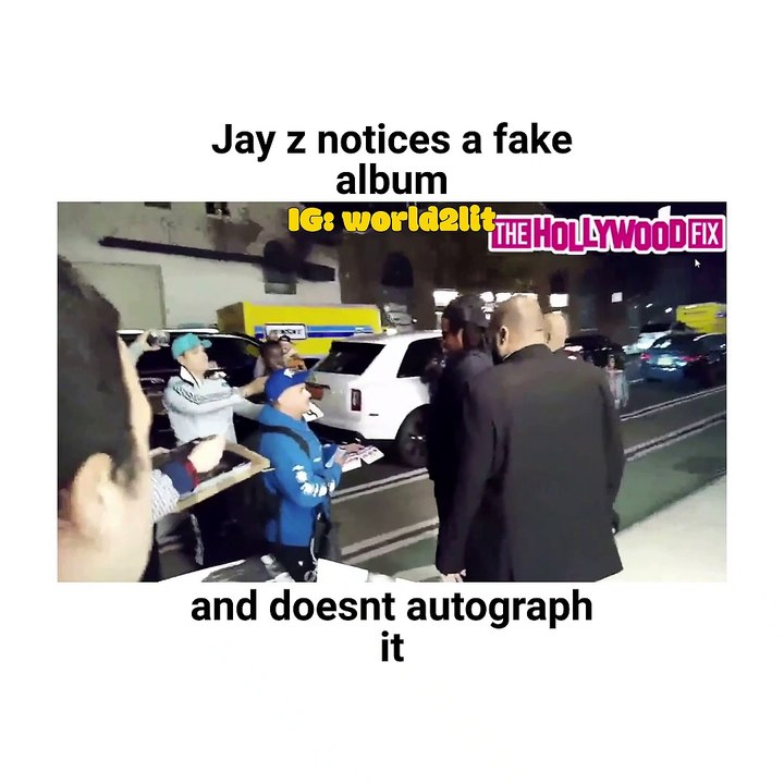 Jay Z Calls Out a Fan Trying to Get Him to Autograph a Bootleg Album