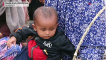شاهد: بينهم إمرأة حامل وأربعة مرضى.. وصول نحو 200 لاجيء من الروهينغا إلى إندونيسيا
