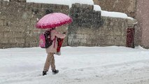 Van'ın yüksek kesimlerinde kar kalınlığı 45 santimetreye ulaştı