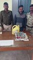 Police caught Bilha selling liquor by keeping it in a bag