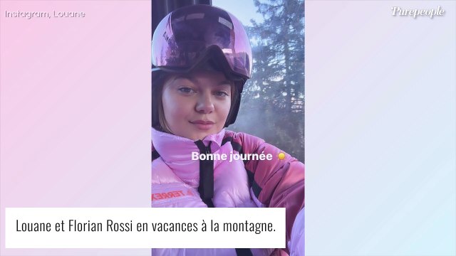 Louane et Florian Rossi : Bisous dans la neige, chute dans la poudreuse... séjour romantique et chic à Megève !