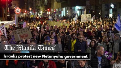 Israelis protest new Netanyahu government