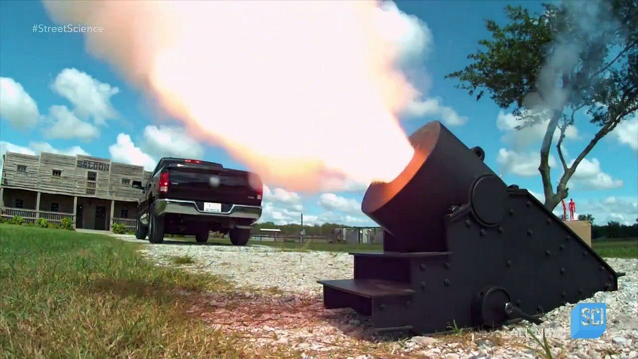 Street Science - Se2 - Ep01 -02 - Fireball Launcher - Human Cannonball ...