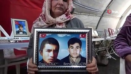 Evlat nöbetindeki anne: "Çadırın içi gözyaşımızla sel oldu"