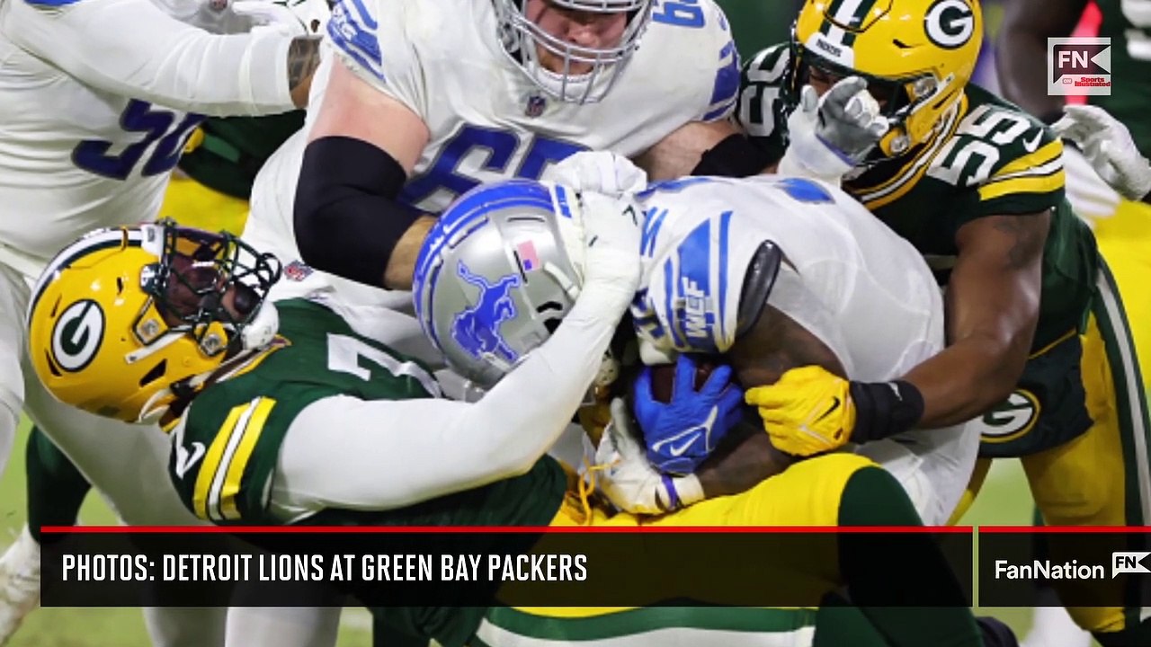 Photos Detroit Lions at Green Bay Packers video Dailymotion