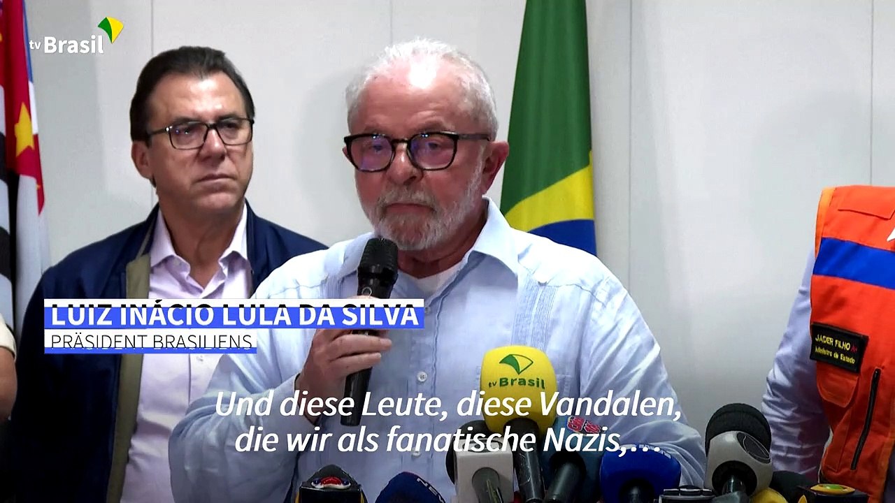 Lula verurteilt Erstürmung des Kongresses durch 'fanatische Faschisten'