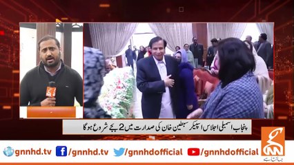 Before the Punjab Assembly session, PML-N called a meeting of the parliamentary party