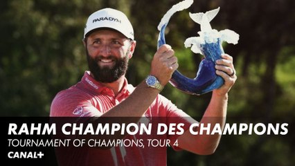 Tournoi des Champions : Rahm s’offre le Tournoi après une remontée fantastique