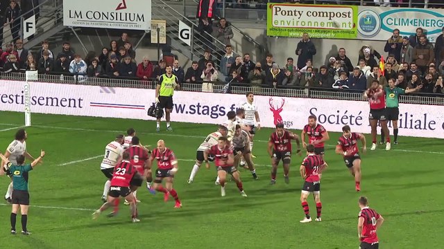 Résumé Top 14 2022 - 2023 J15 CA Brive 26 - 17 RC Toulon