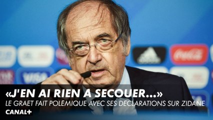 Noel Le Graet fait polémique avec ses déclarations sur Zidane - Equipe de France