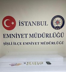 Şişli'de uyuşturucu ticareti yapan şüpheli tutuklandı