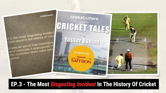 Cricket Tales - The Most Disgusting Incident In The History Of Cricket | AUS vs NZ
