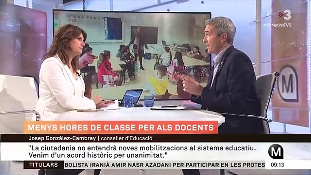 El 'conseller' de Educación critica la huelga educativa