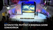 Rangos állami kitüntetést kapta a boszniai szerb szakadároktól Putyin
