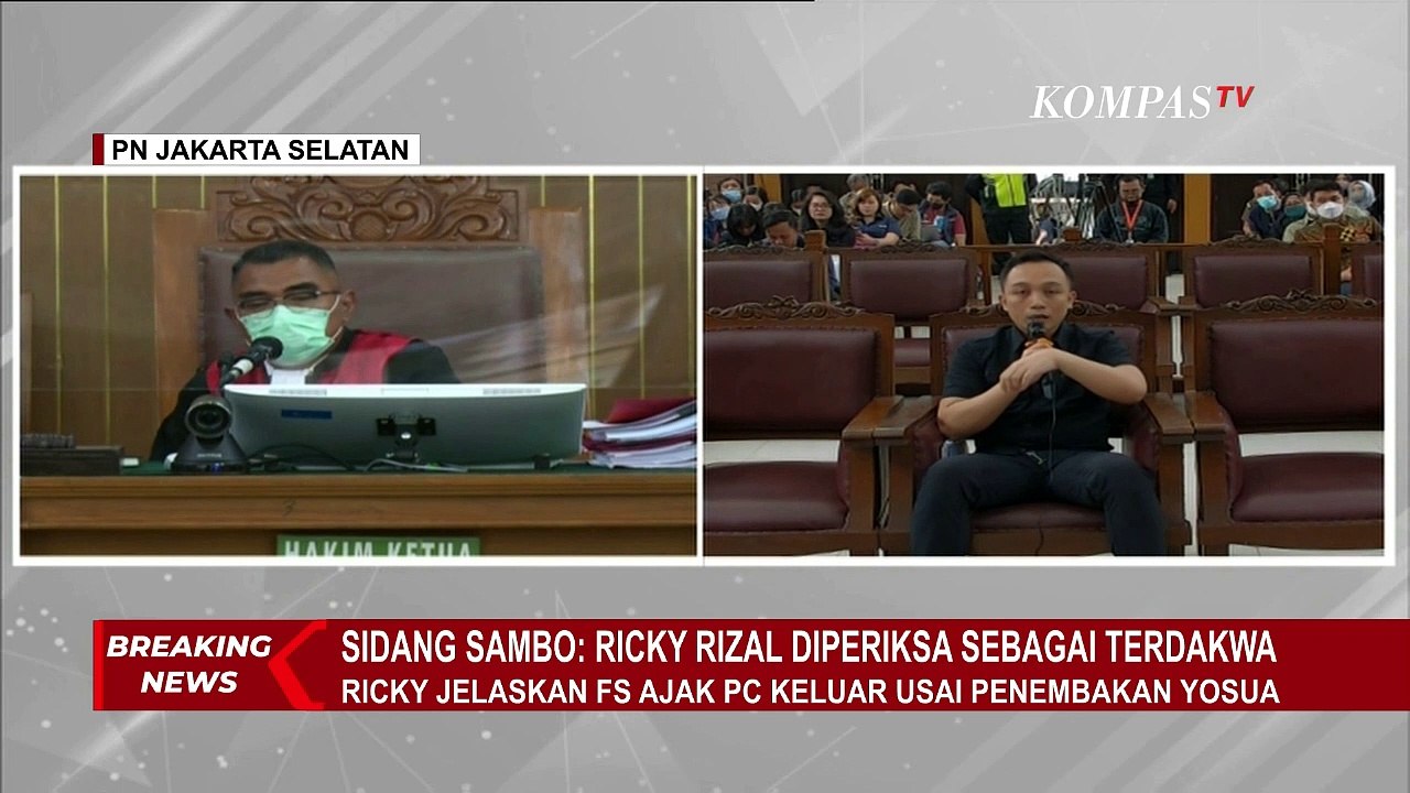 Usai Penembakan Yosua, Ricky Rizal Lihat Sambo Gandeng Putri ...