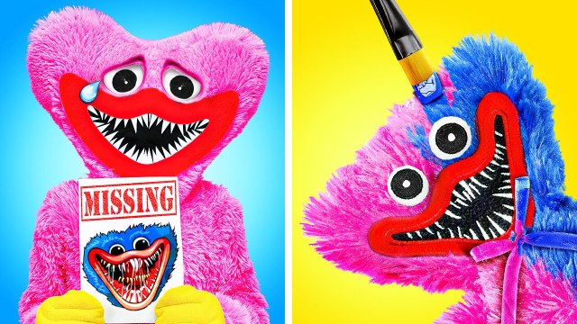 HUGGY WUGGY IS MISSING! || Brilliant Ideas and Easy Secret Hacks | Awesome Tricks & Tips by 123 GO!