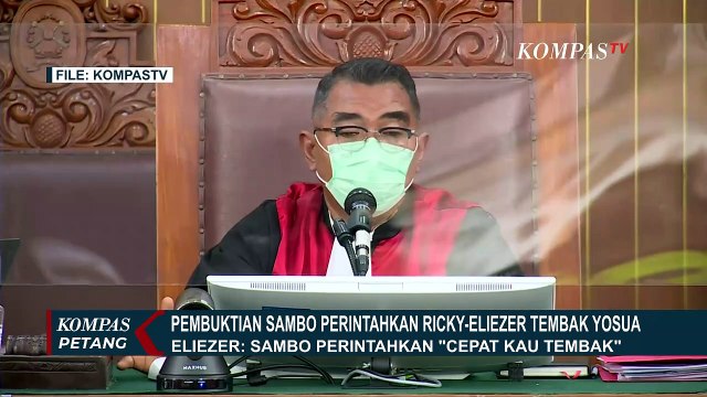 Ricky Rizal Ditanya Ferdy Sambo soal Kesanggupan Tembak Brigadir Yosua
