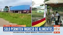 Bloqueo indefinido en la ruta a Argentina no se levanta