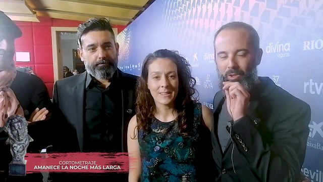 Entrevista a parte del equipo del cortometraje de animación, nominado al Goya, Amanece la noche más larga .