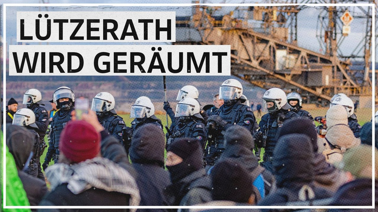 Deutschland: Proteste vor Räumung von Lützerath