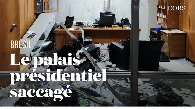 A Brasilia, les partisans de Jair Bolsonaro ont causé de gros dégâts lors de leur prise d'assaut