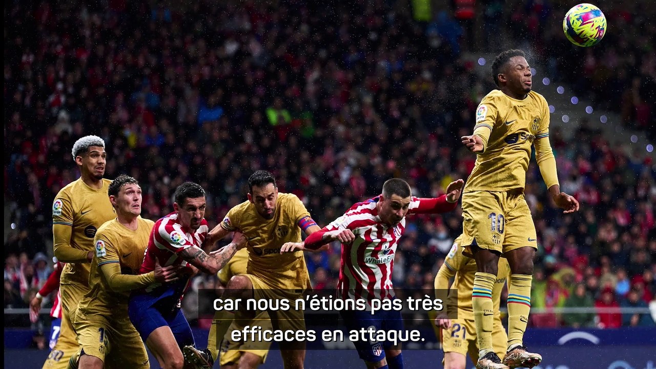 Xavi : "Même sans bien jouer, vous pouvez toujours gagner"