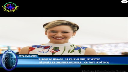 Albert de Monaco : Sa fille Jazmin, le ventre  déguisée en Christina Aguilera... ça vaut le détour