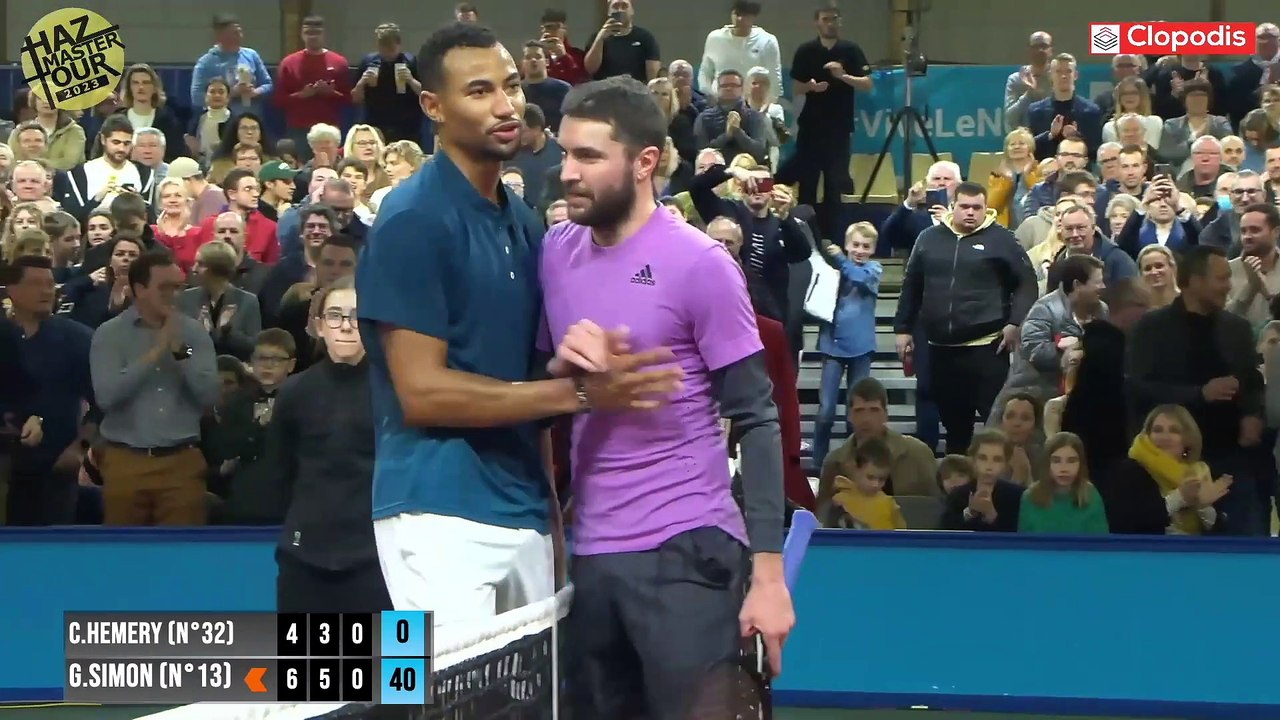 CNGT - Haz Master Tour - Hazebrouck 2023 - Gilles Simon : "Je me suis demandé si ce n'était pas le tournoi de trop"