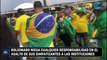 Bolsonaro niega cualquier responsabilidad en el asalto de sus simpatizantes a las instituciones