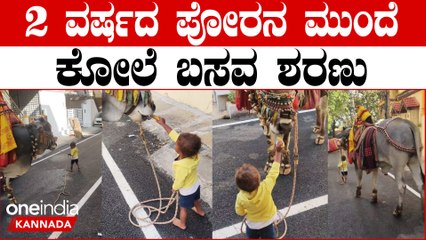 ಬದುಕು ಸಾಗಿಸಲು 2 ವರ್ಷದ ಮುದ್ದು ಬಾಲಕ ಕೋಲೆ‌ ಬಸವನೊಂದಿಗೆ ಮನೆ ಮುಂದೆ ಹಾಜರ್ | *Viral | Oneindia Kannada