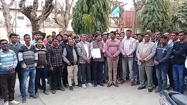 स्कूलों की छुट्टी रद्द करने की मांग, कलक्टर को दिया ज्ञापन