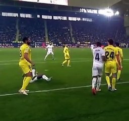 El teatro de Rüdiger tras recibir un pequeño empujón de Dani Parejo / REDES