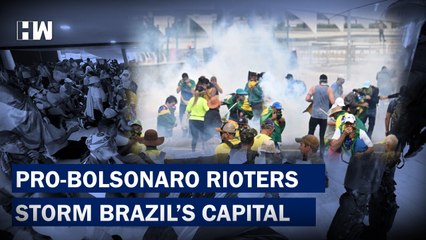Brazil Ex President's Supporters Raid Congress, Supreme Court