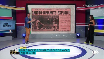 Roberto Dinamite contou a sua história em documentário exclusivo 09/01/2023 08:46:31